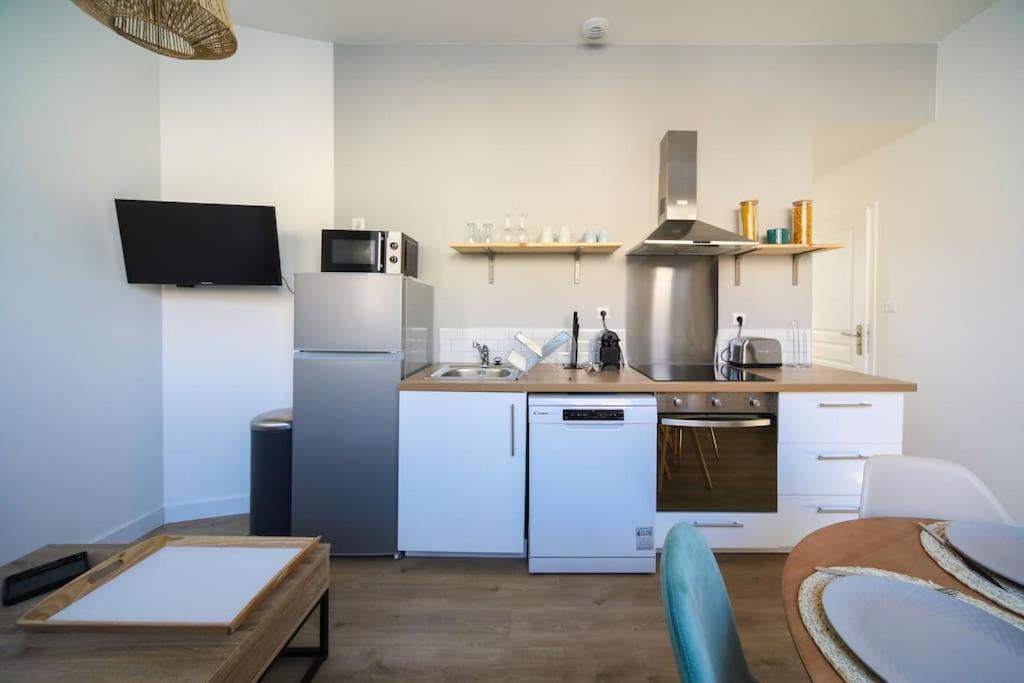 F2 Cosy - Entree Du Havre - 4 Personnes Apartamento Le Havre Exterior foto